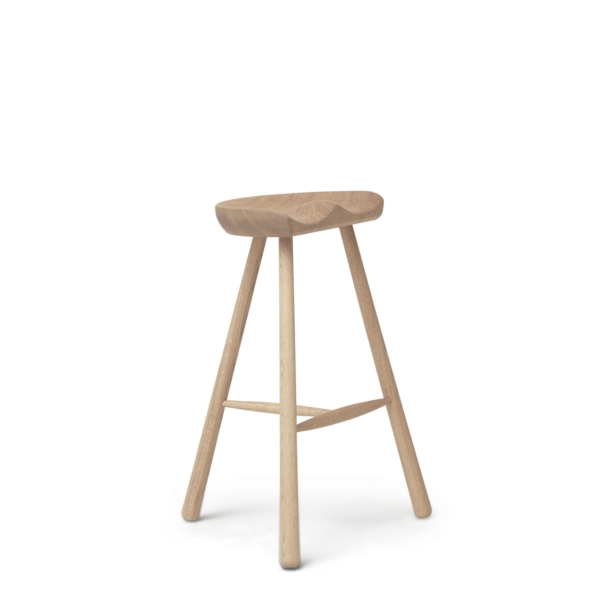 Form & Refine Shoemaker No. 68 baarituoli valkoöljytty tammi Form & Refine