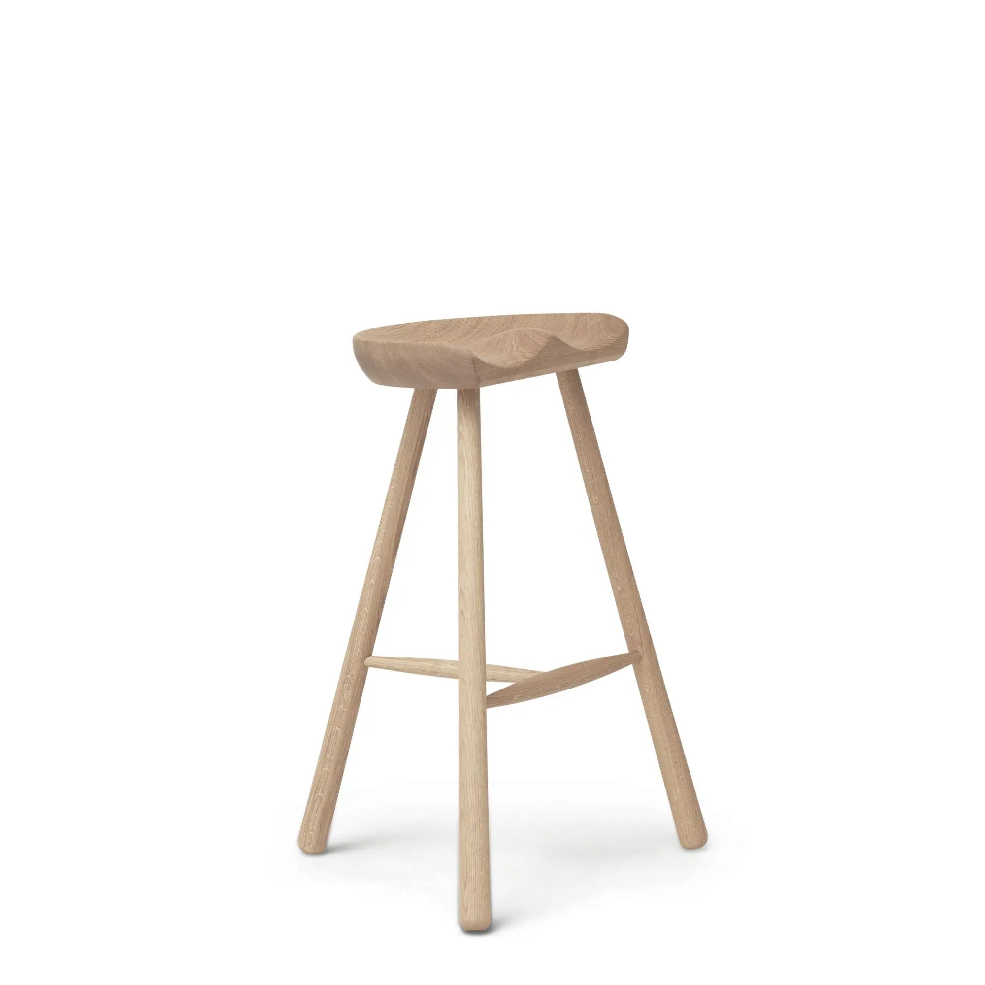 Form & Refine Shoemaker No. 68 baarituoli valkoöljytty tammi Form & Refine