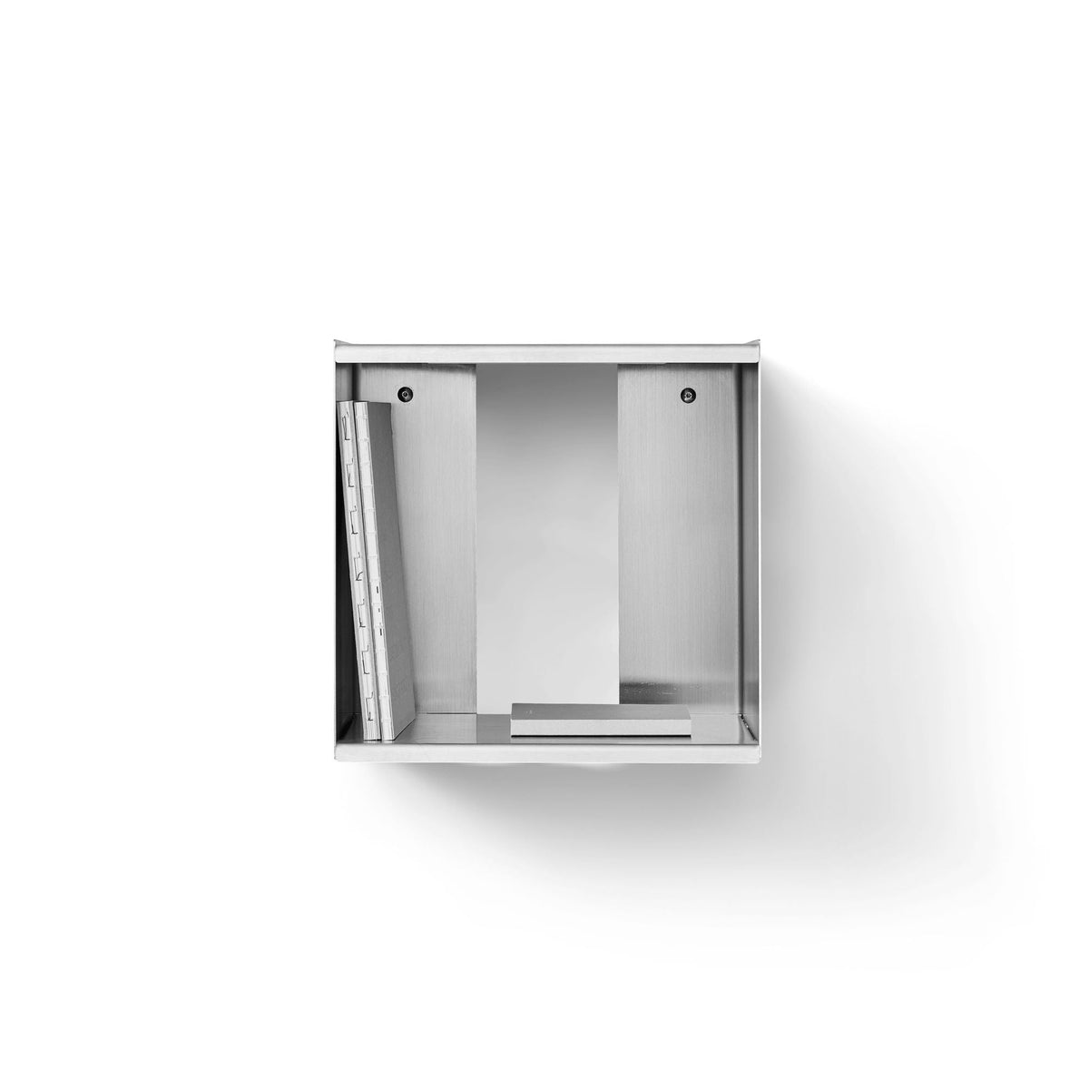 Form & Refine Taper Cube Box seinähylly 34x35 ruostumaton teräs Form & Refine