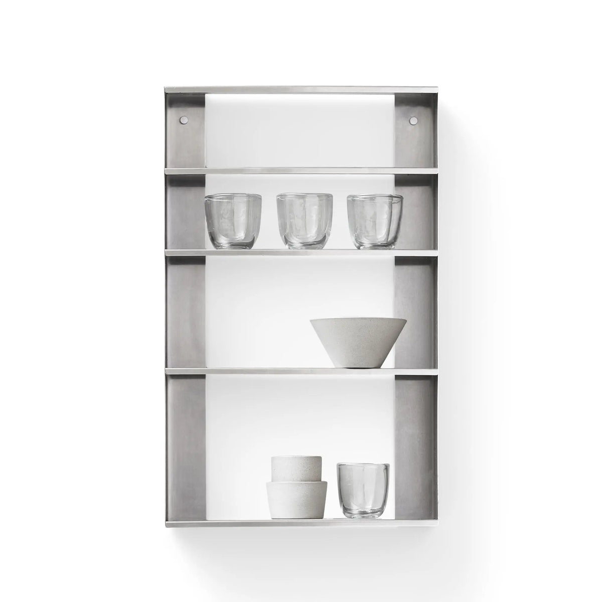 Form & Refine Taper seinähylly 40x65 ruostumaton teräs Form & Refine