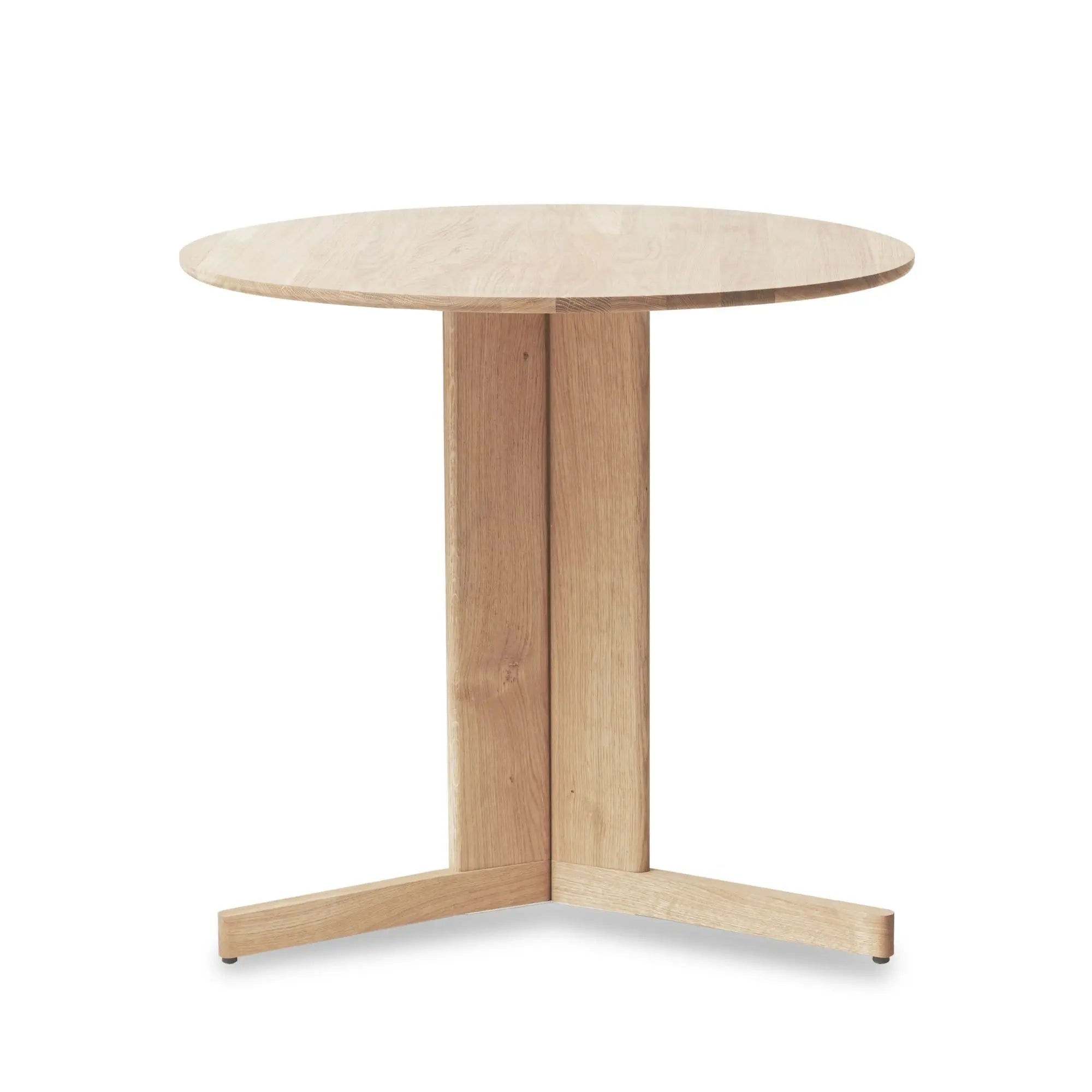 Form & Refine Trefoil pöytä Ø75 valkoöljytty tammi Form & Refine