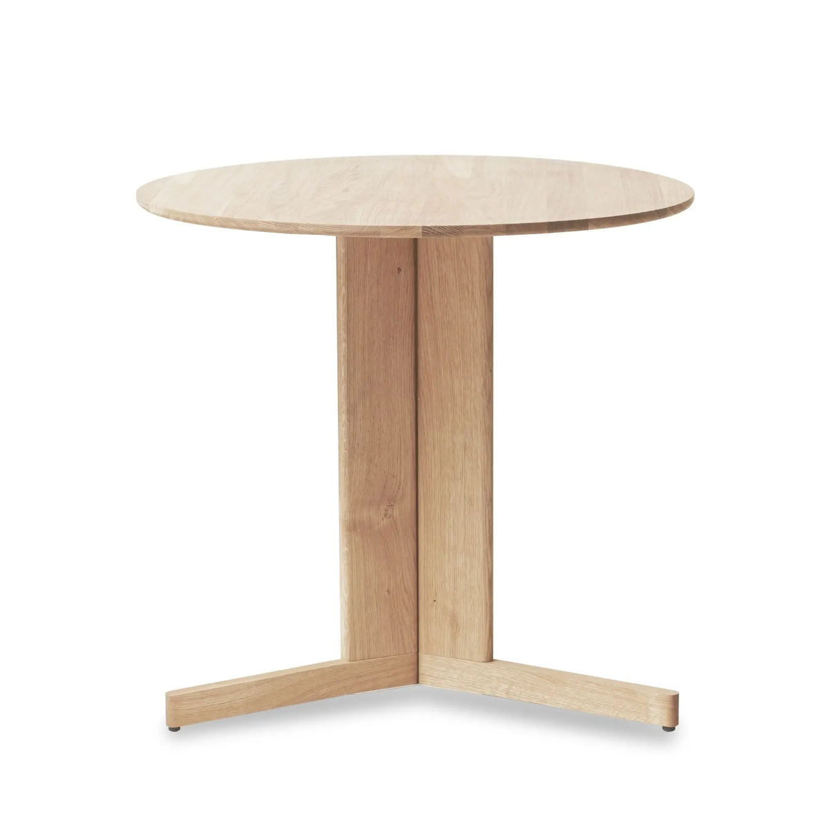 Form & Refine Trefoil pöytä Ø75 valkoöljytty tammi Form & Refine
