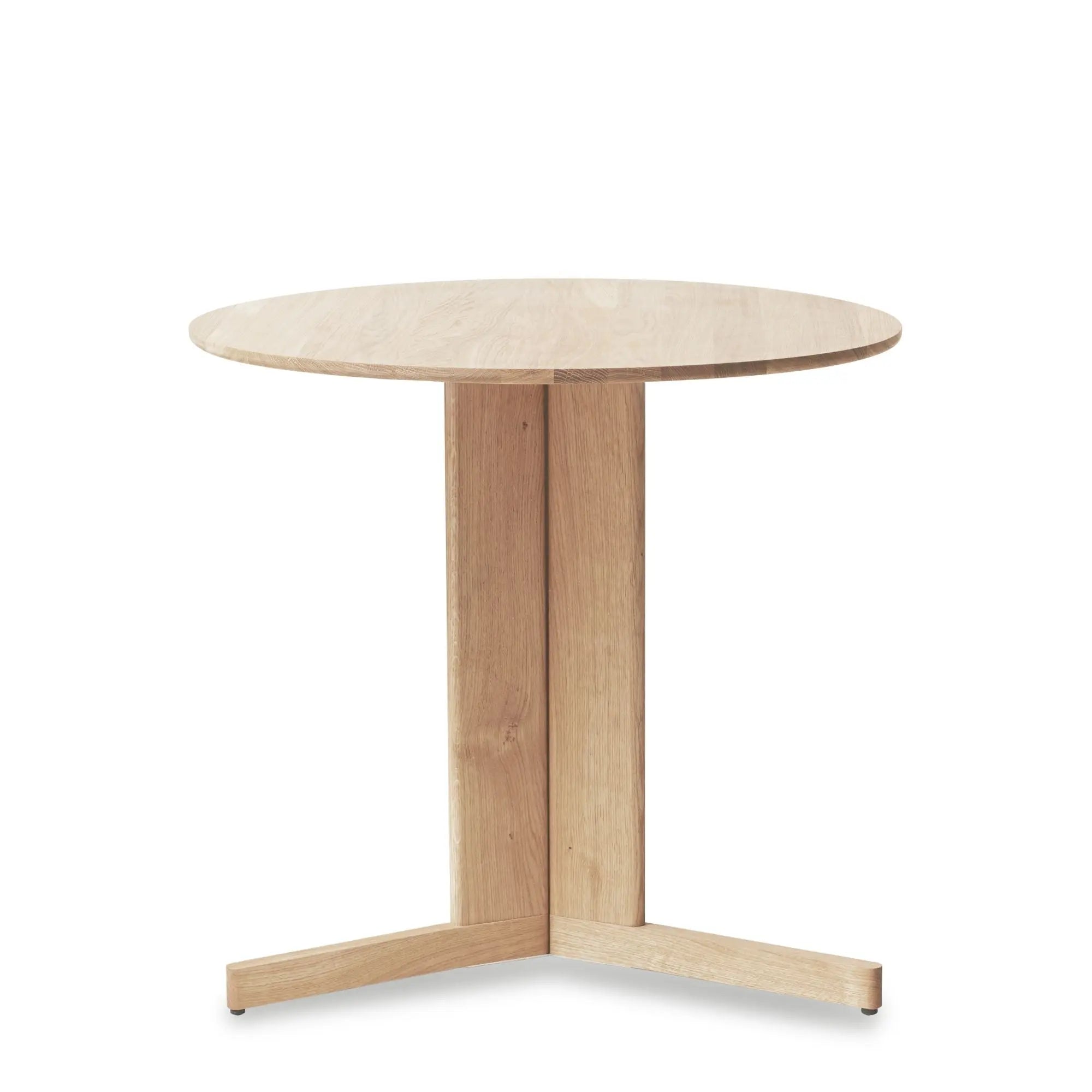 Form & Refine Trefoil pöytä Ø75 valkoöljytty tammi Form & Refine