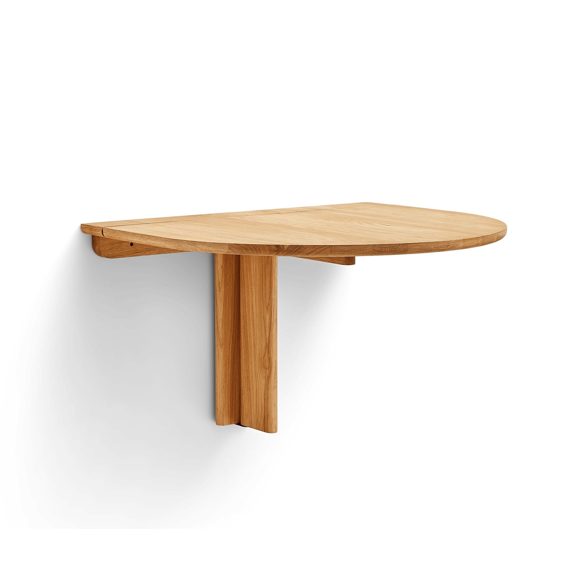 Form & Refine Trefoil taitettava seinäpöytä tammi Form & Refine