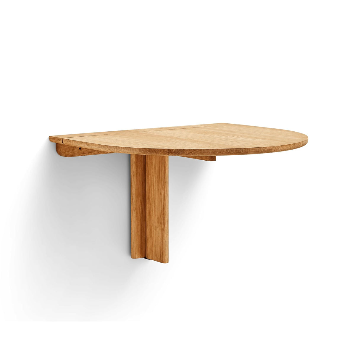 Form & Refine Trefoil taitettava seinäpöytä tammi Form & Refine