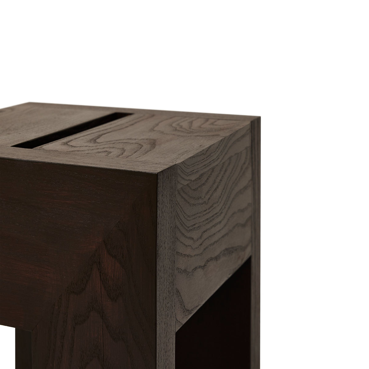 Form & Refine Monolith side table brown