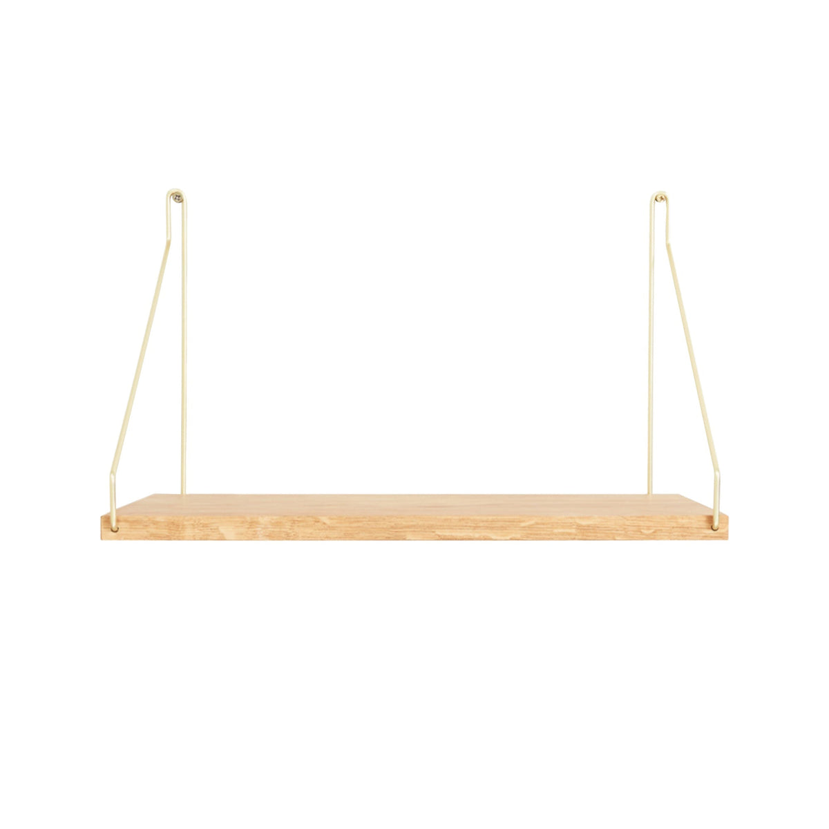 Frama seinähylly 40x27 tammi/messinki - Laatukaluste