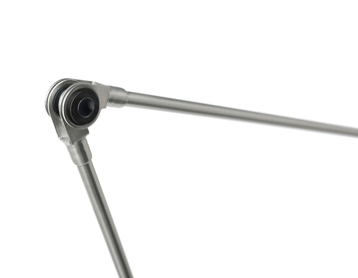 Lumina Daphine Cloe table lamp brushed nickel