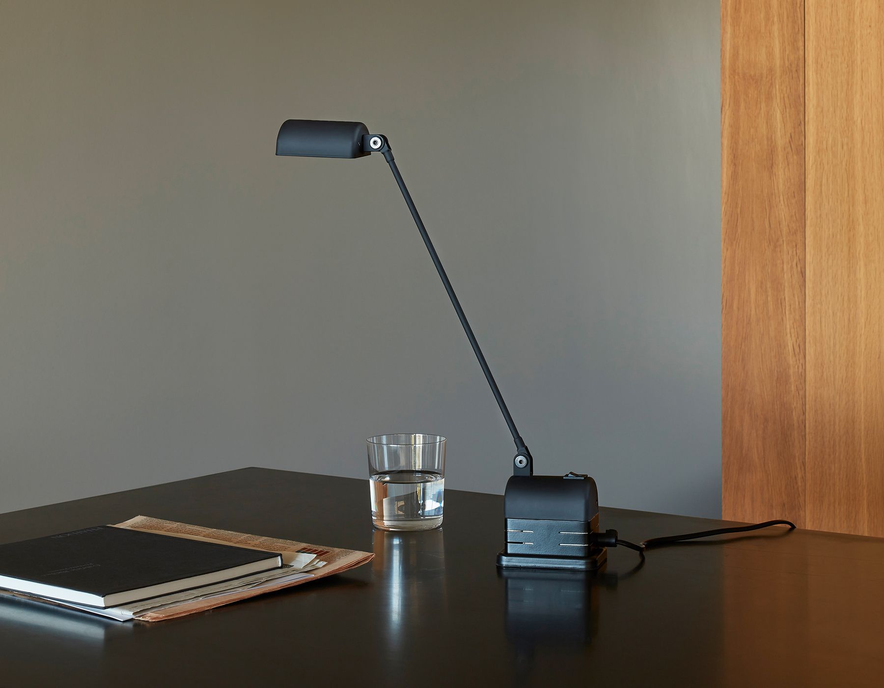 Lumina Daphinette table lamp brushed nickel
