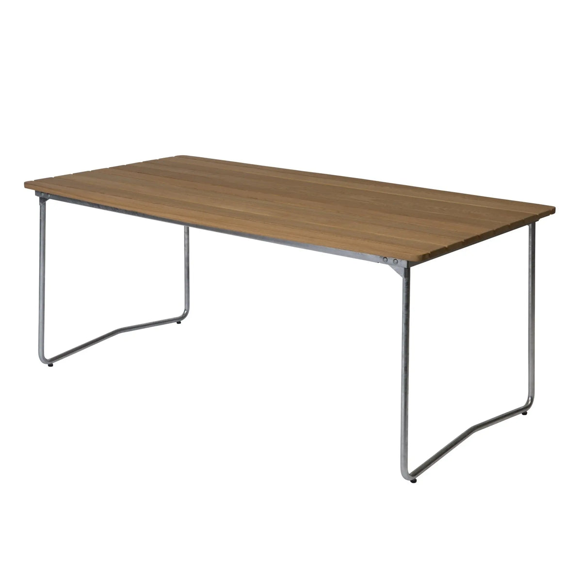 Grythyttan Stålmöbler B31 170 pöytä tammi/galvanoitu Grythyttan Stålmöbler