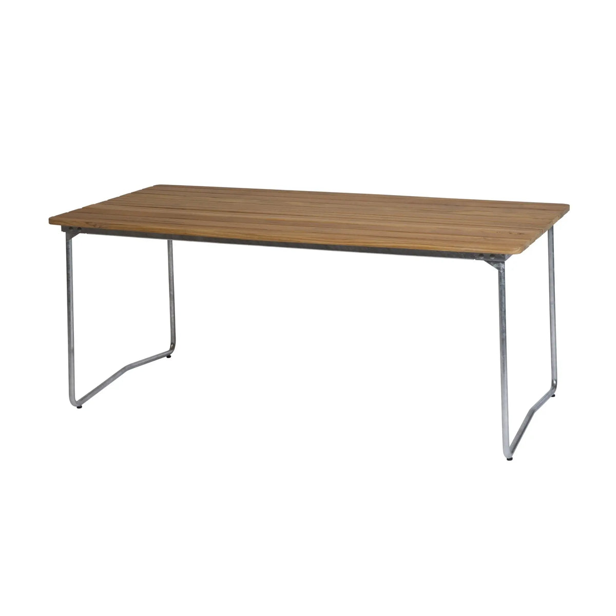 Grythyttan Stålmöbler B31 170 pöytä tiikki/galvanoitu Grythyttan Stålmöbler