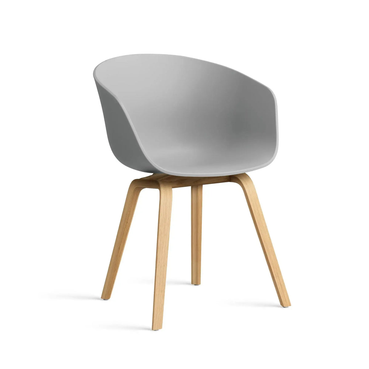 HAY About a Chair AAC22 betoninharmaa/lakattu tammi HAY