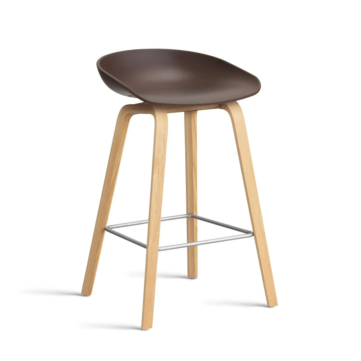 HAY AAS32 baarituoli rusina/lakattu tammi, kromi HAY