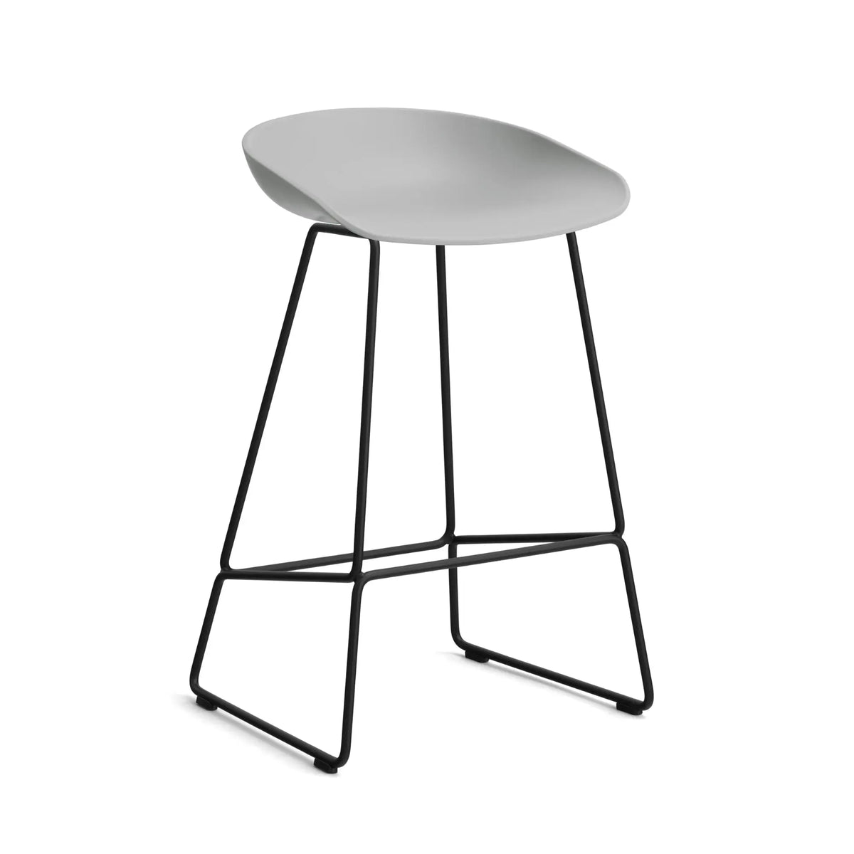 HAY AAS38 baarituoli 64cm betoni/musta HAY