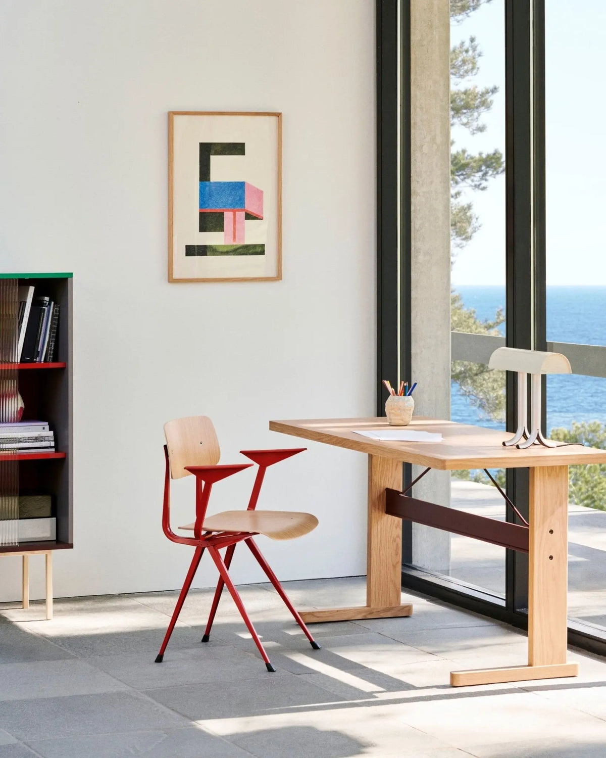 HAY Anagram pöytävalaisin luonnonvalkoinen - Laatukaluste