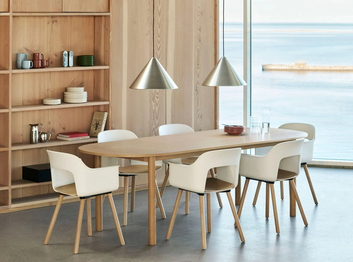 HAY Annex pöytä ovaali 240x95 tammi HAY