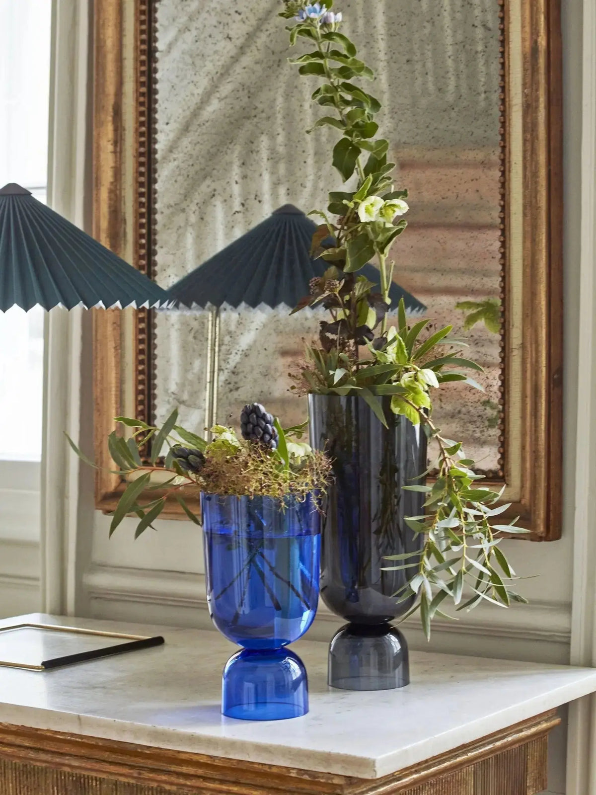 HAY Bottoms Up vaasi pieni sähkönsininen - Laatukaluste