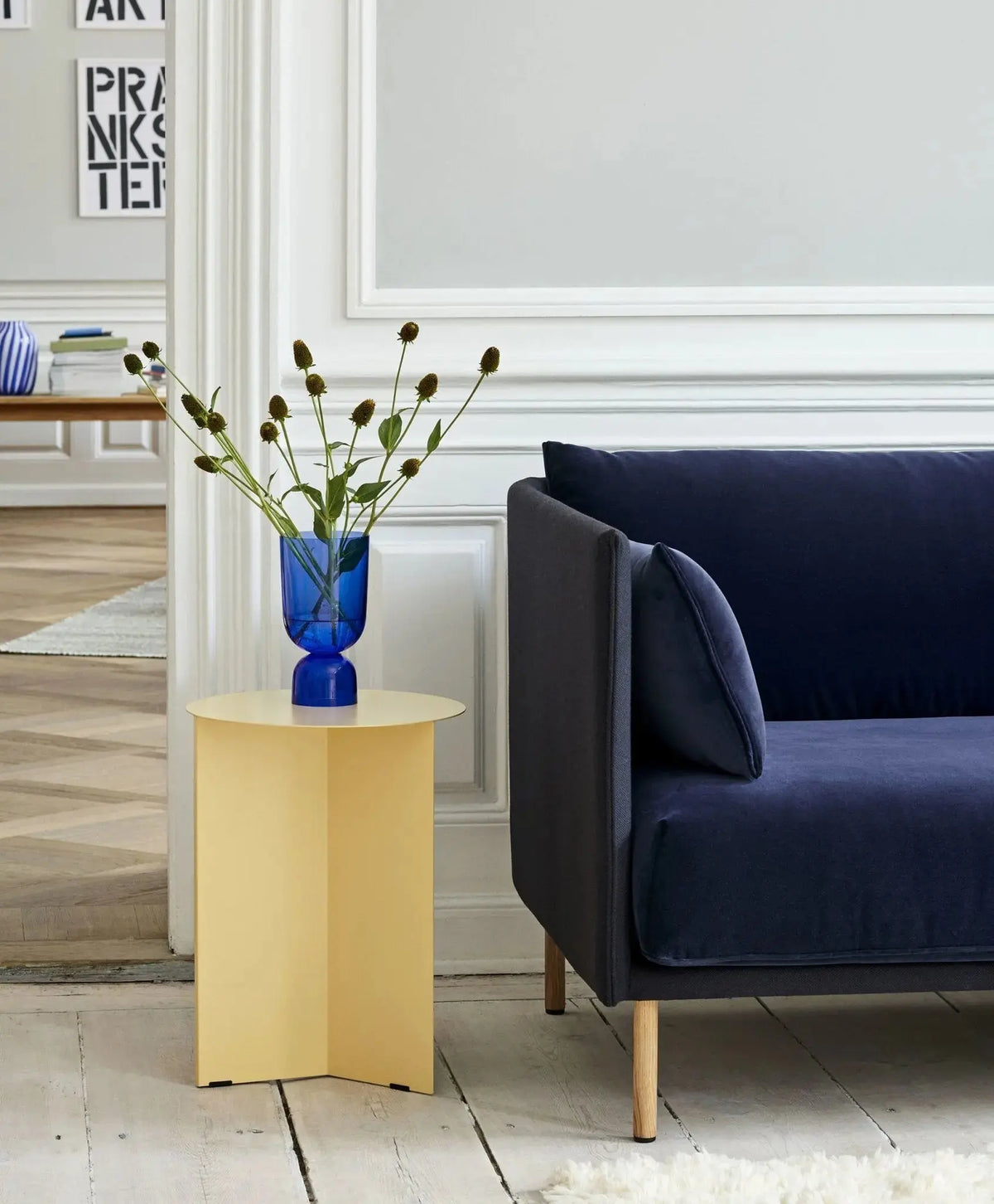 HAY Bottoms Up vaasi pieni sähkönsininen - Laatukaluste