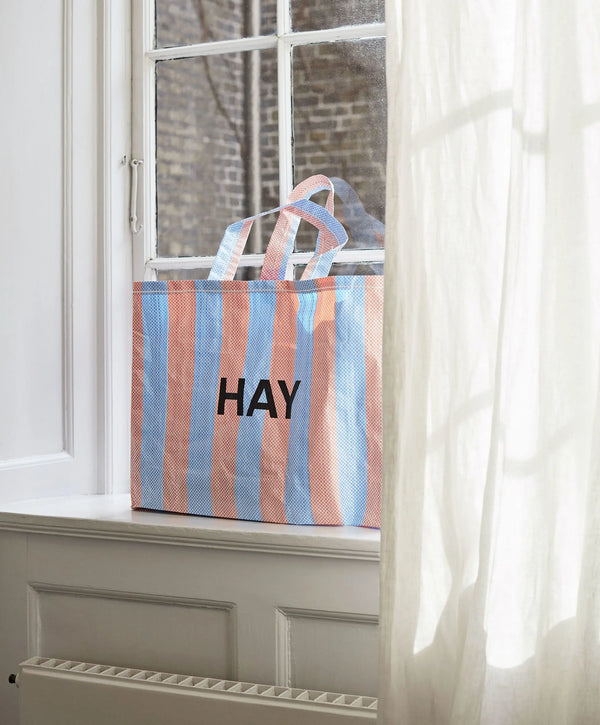 HAY Candy Stripe Shopper XL kestokassi laatukaluste