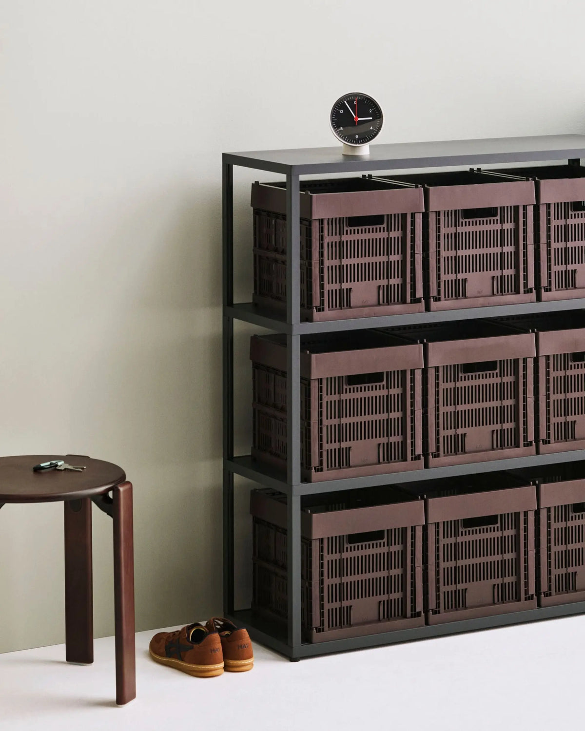 HAY Colour Cube kori viininpunainen HAY