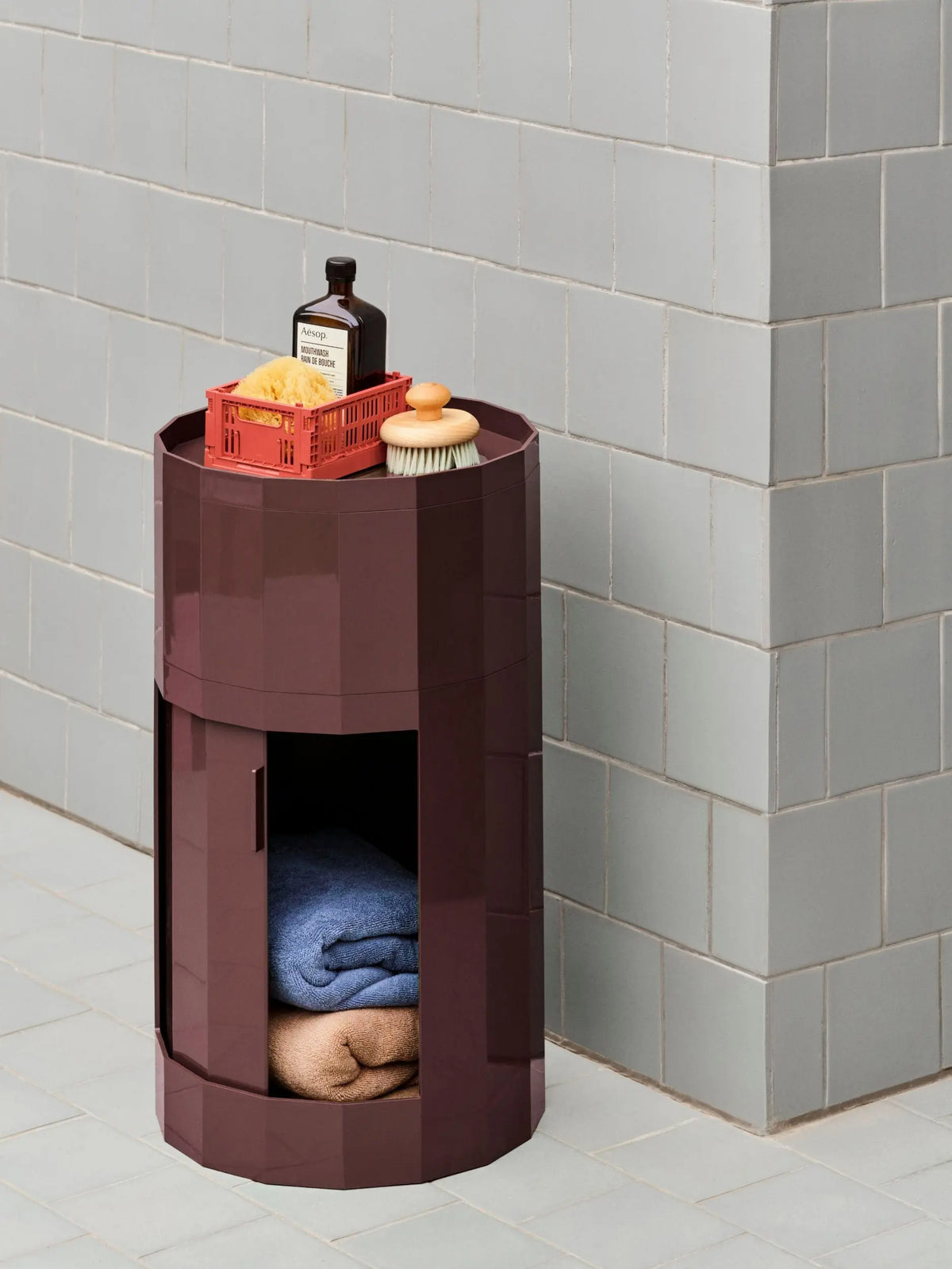 HAY Colour Mini kori punainen 2kpl HAY