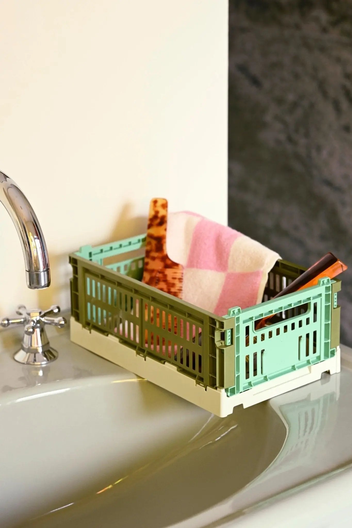 HAY Colour RE kori Mix M tumma minttu - Laatukaluste