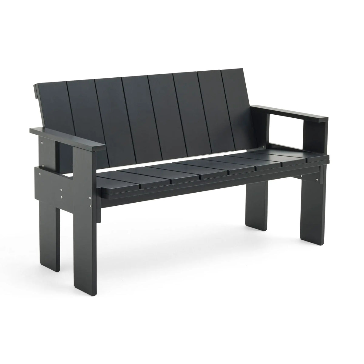 HAY Crate Dining Bench musta HAY