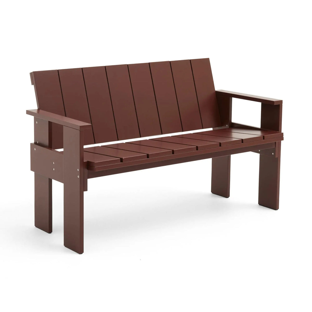 HAY Crate Dining Bench punainen HAY
