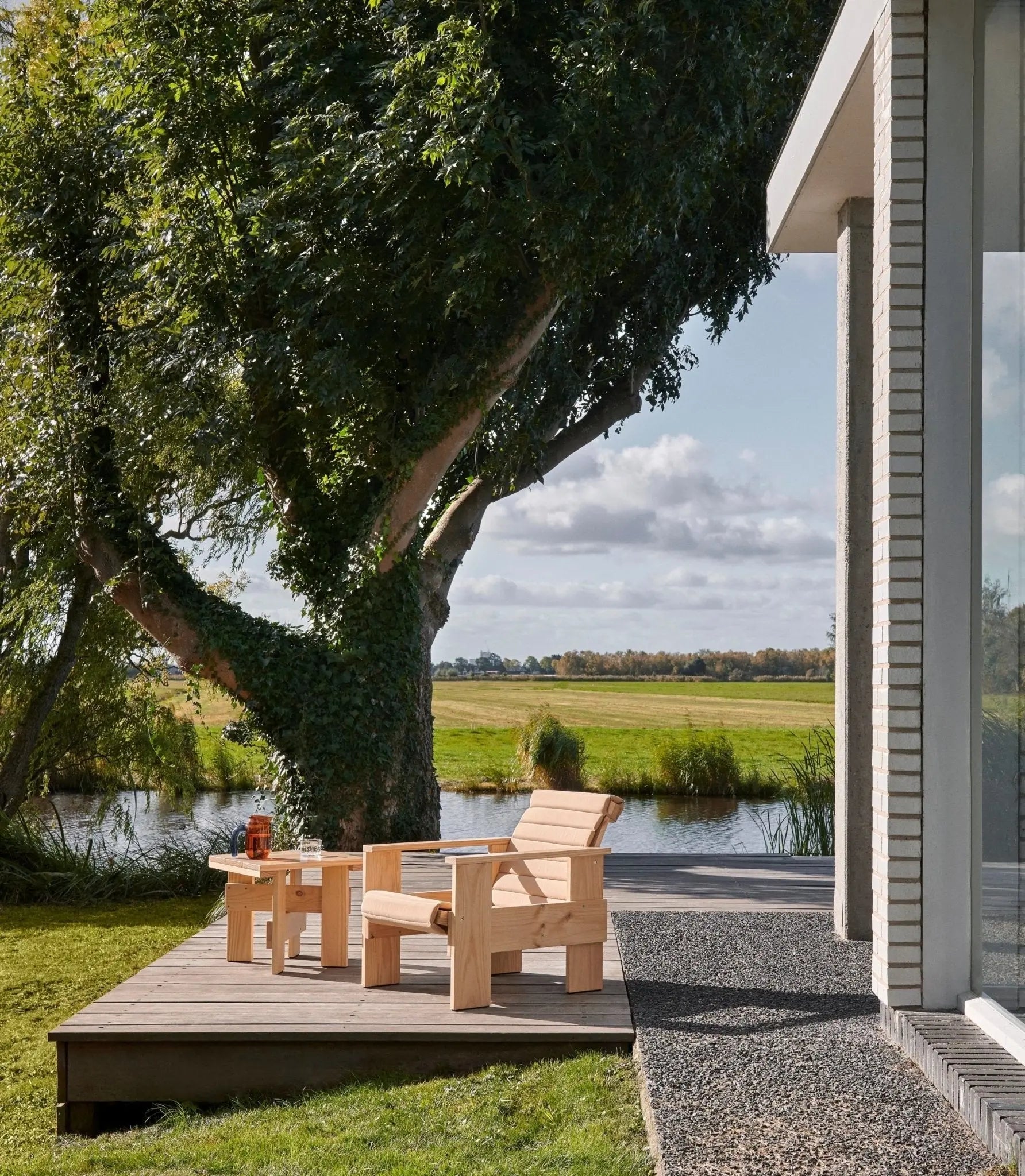 HAY Crate Lounge tuoli mänty - Laatukaluste