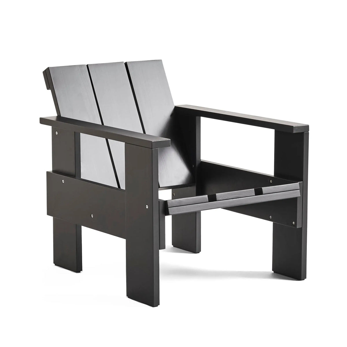 HAY Crate Lounge tuoli musta - Laatukaluste