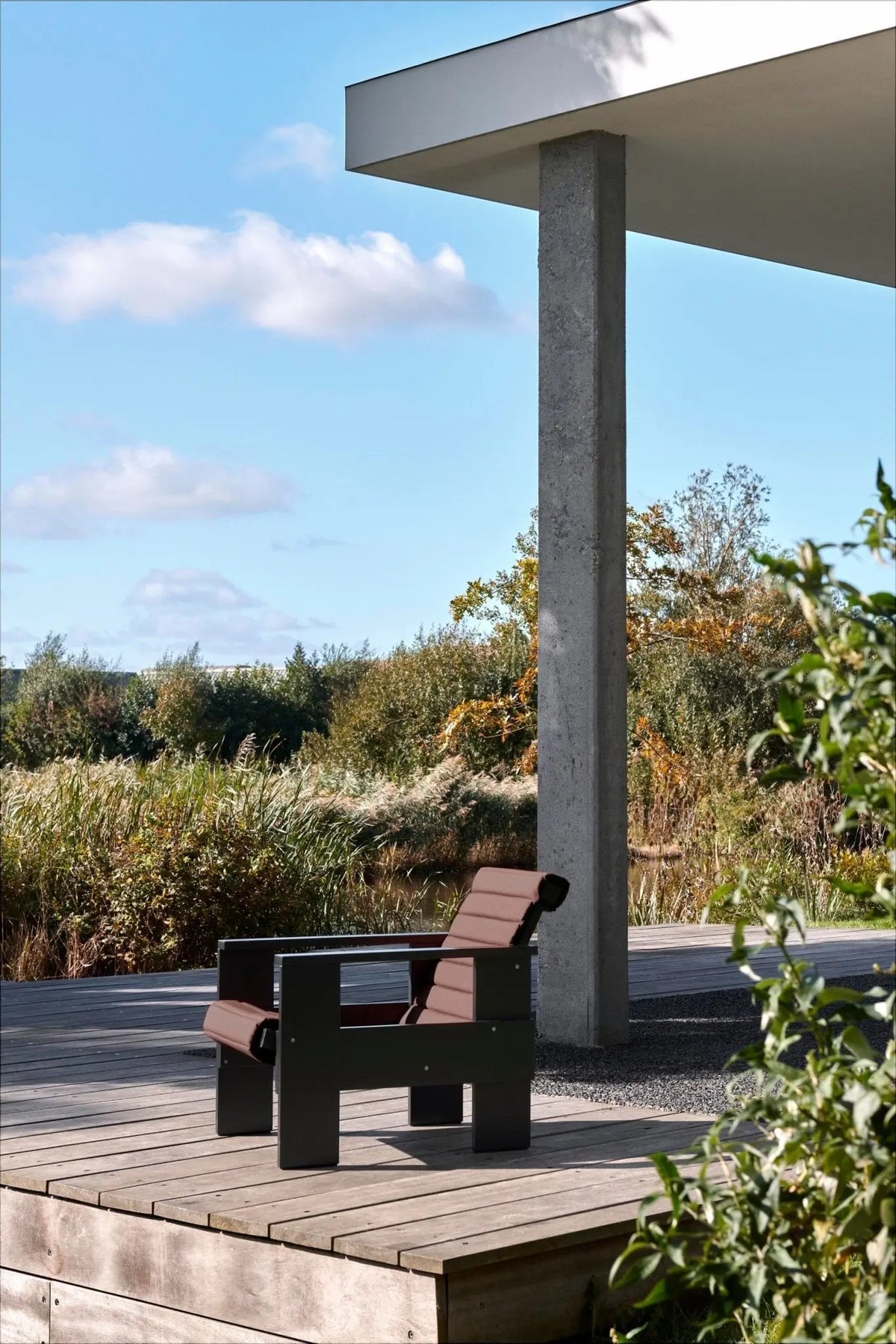 HAY Crate Lounge tuoli musta - Laatukaluste