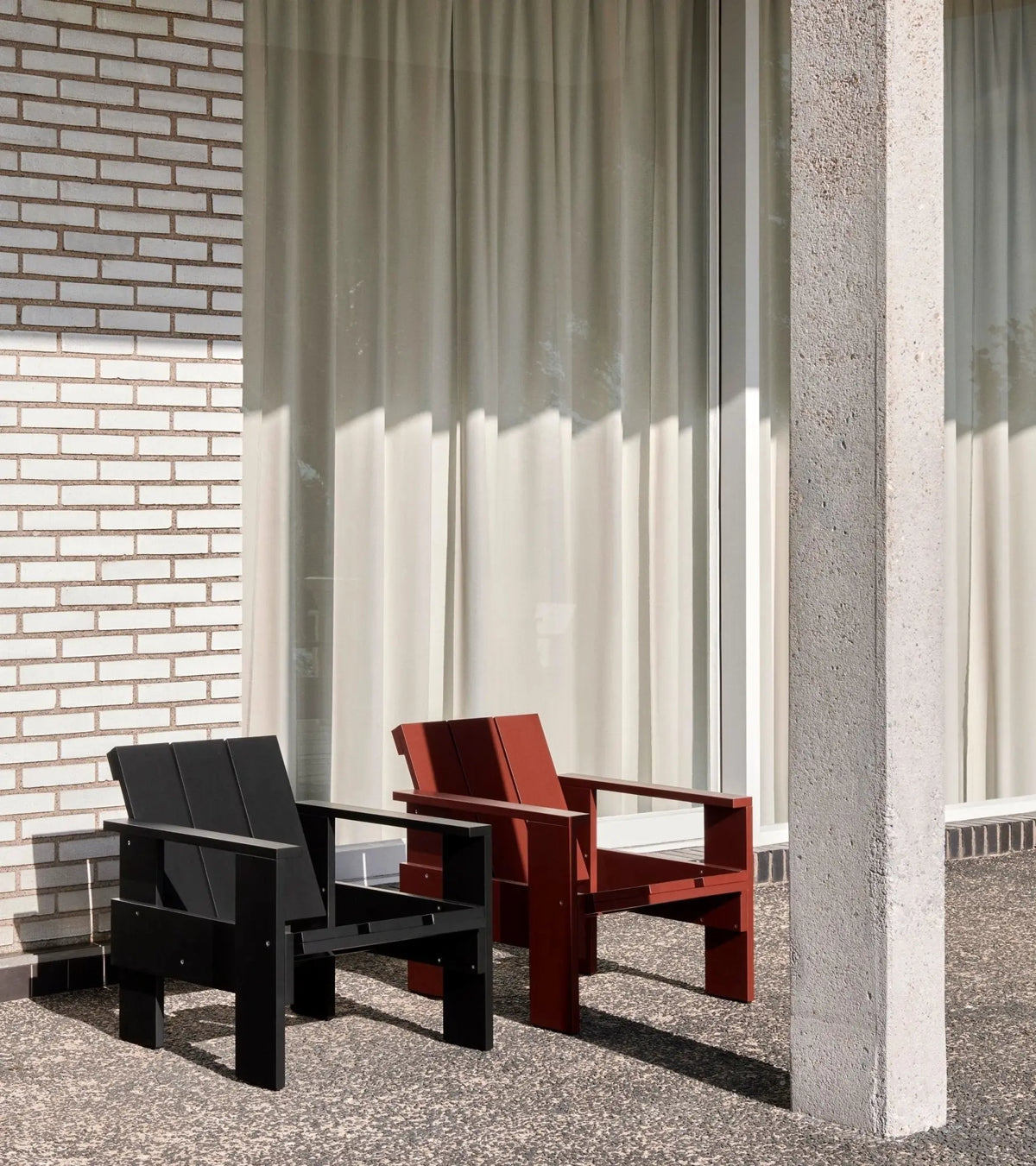 HAY Crate Lounge tuoli musta - Laatukaluste