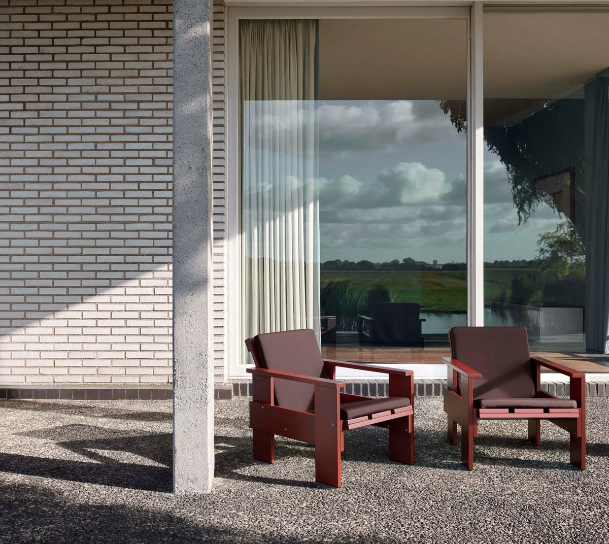 HAY Crate Lounge tuoli punainen - Laatukaluste