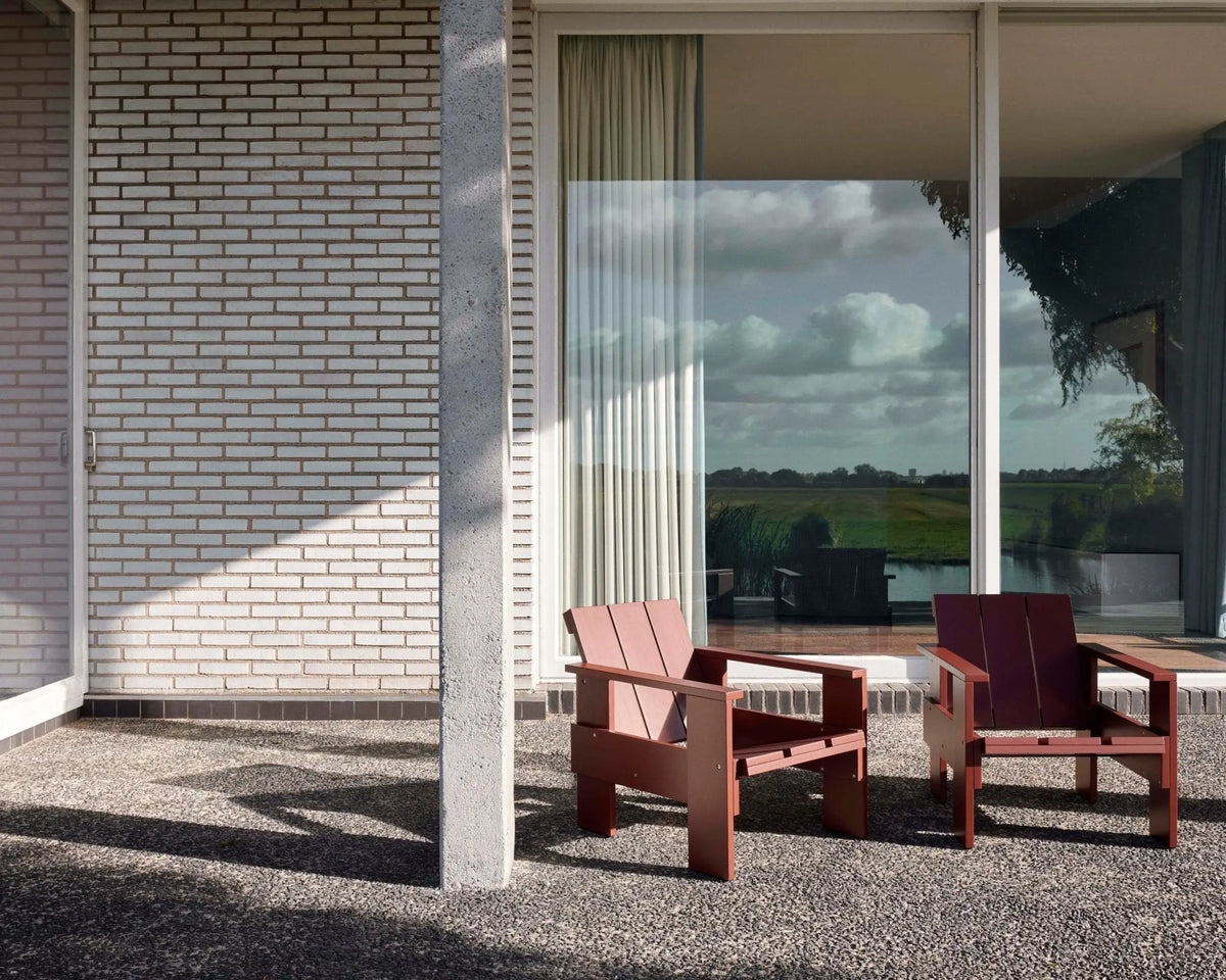 HAY Crate Lounge tuoli punainen - Laatukaluste