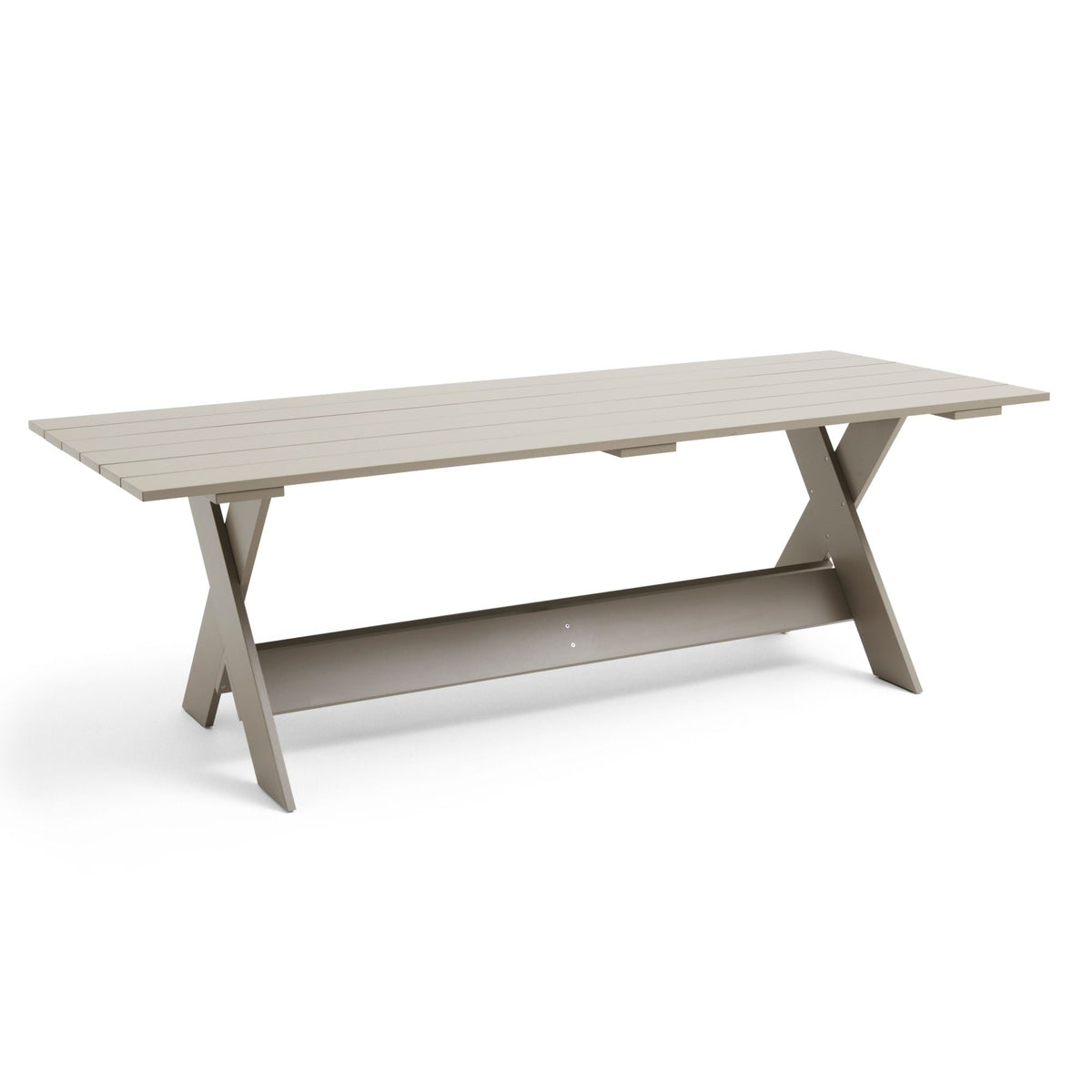 HAY Crate pöytä 230x90 greige HAY