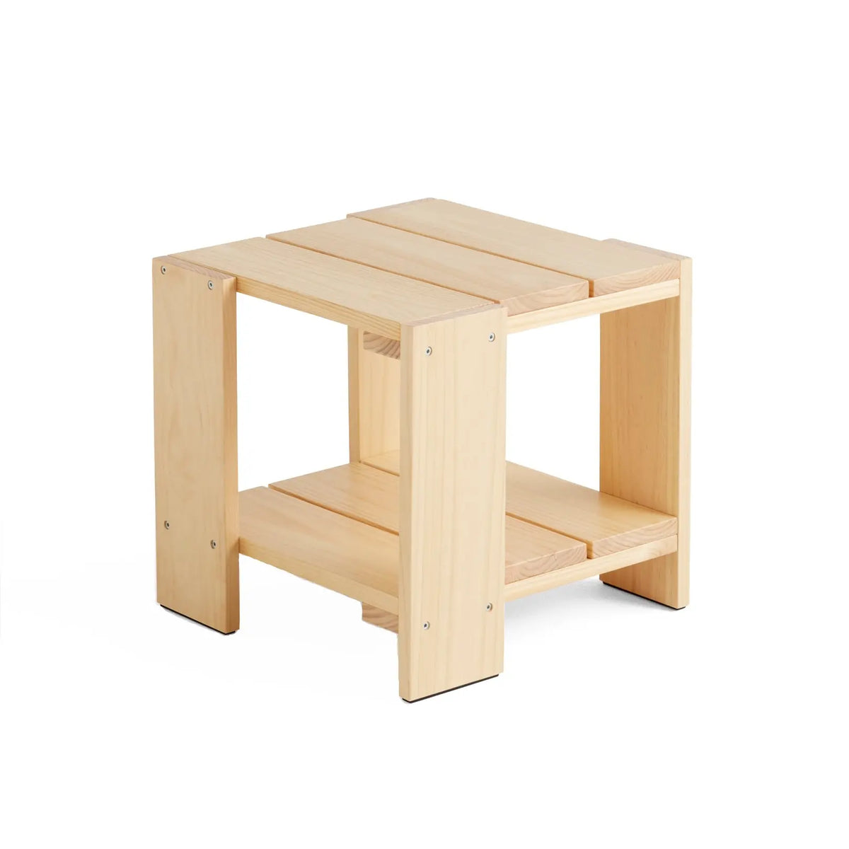 HAY Crate sivupöytä mänty - Laatukaluste