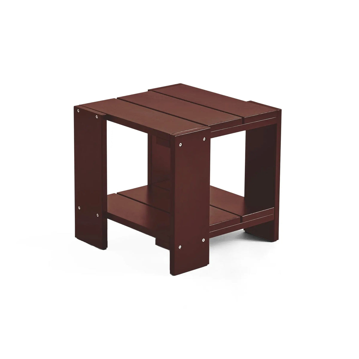 HAY Crate sivupöytä punainen - Laatukaluste