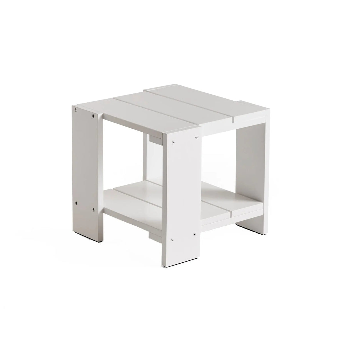 HAY Crate sivupöytä valkoinen - Laatukaluste