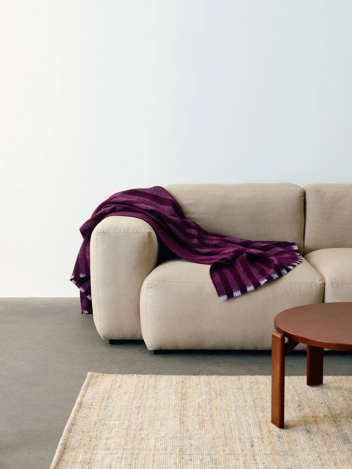 HAY Duo villaviltti 130x180 luumu HAY