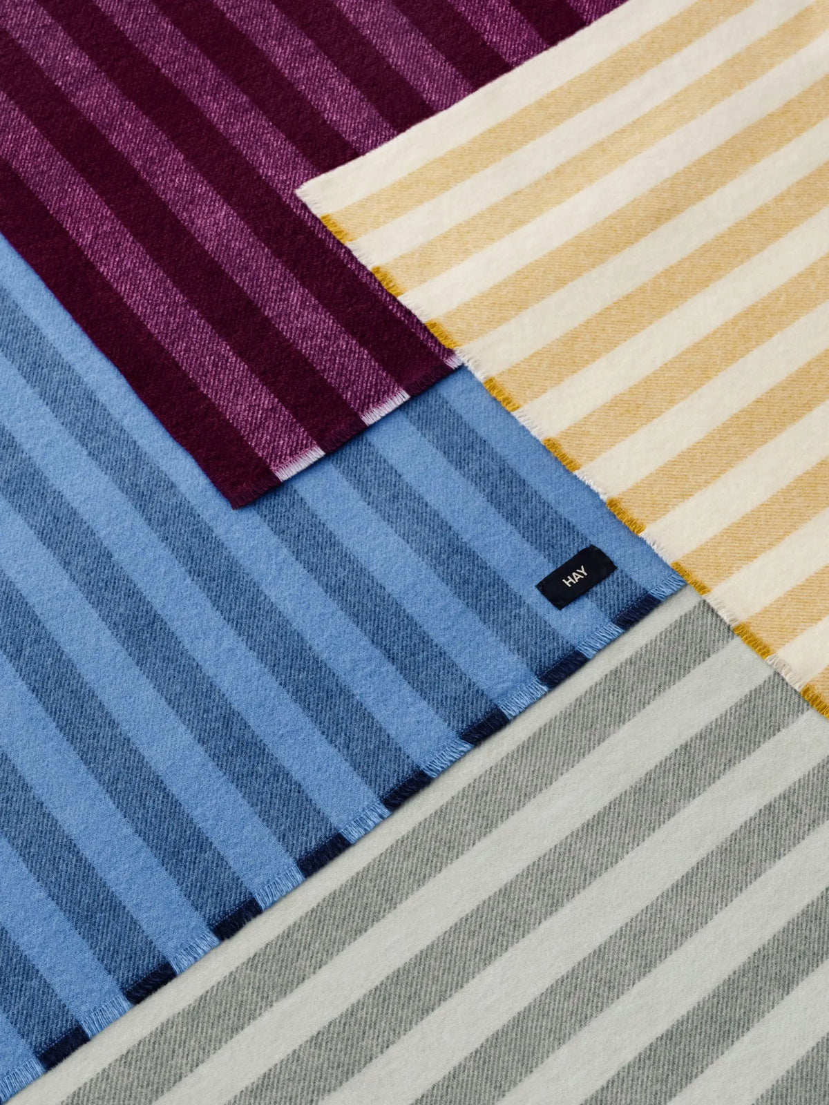 HAY Duo villaviltti 130x180 luumu HAY