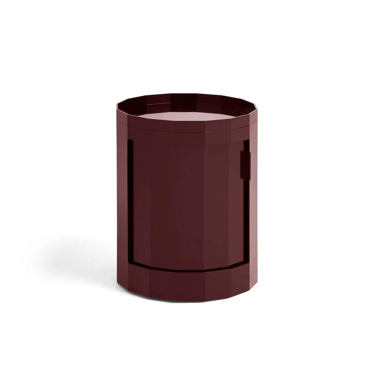 HAY Facet kaappi matala burgundi HAY