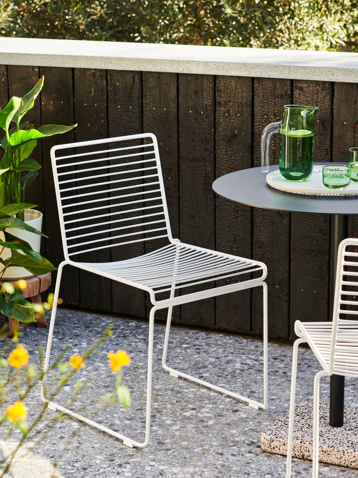 HAY Hee Dining Chair valkoinen - Laatukaluste