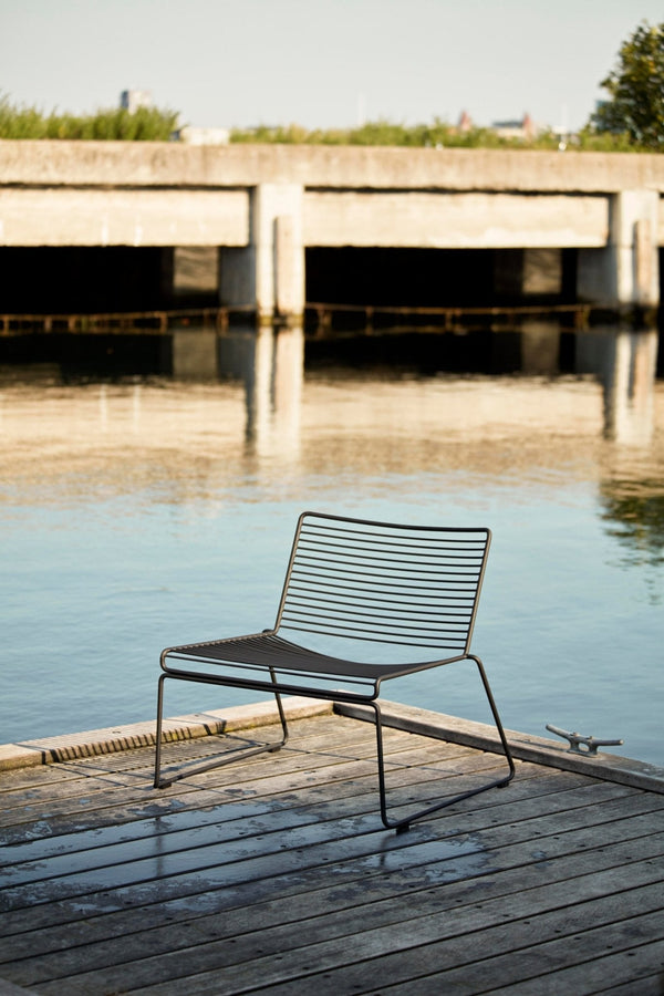 HAY Hee Lounge Chair musta - Laatukaluste