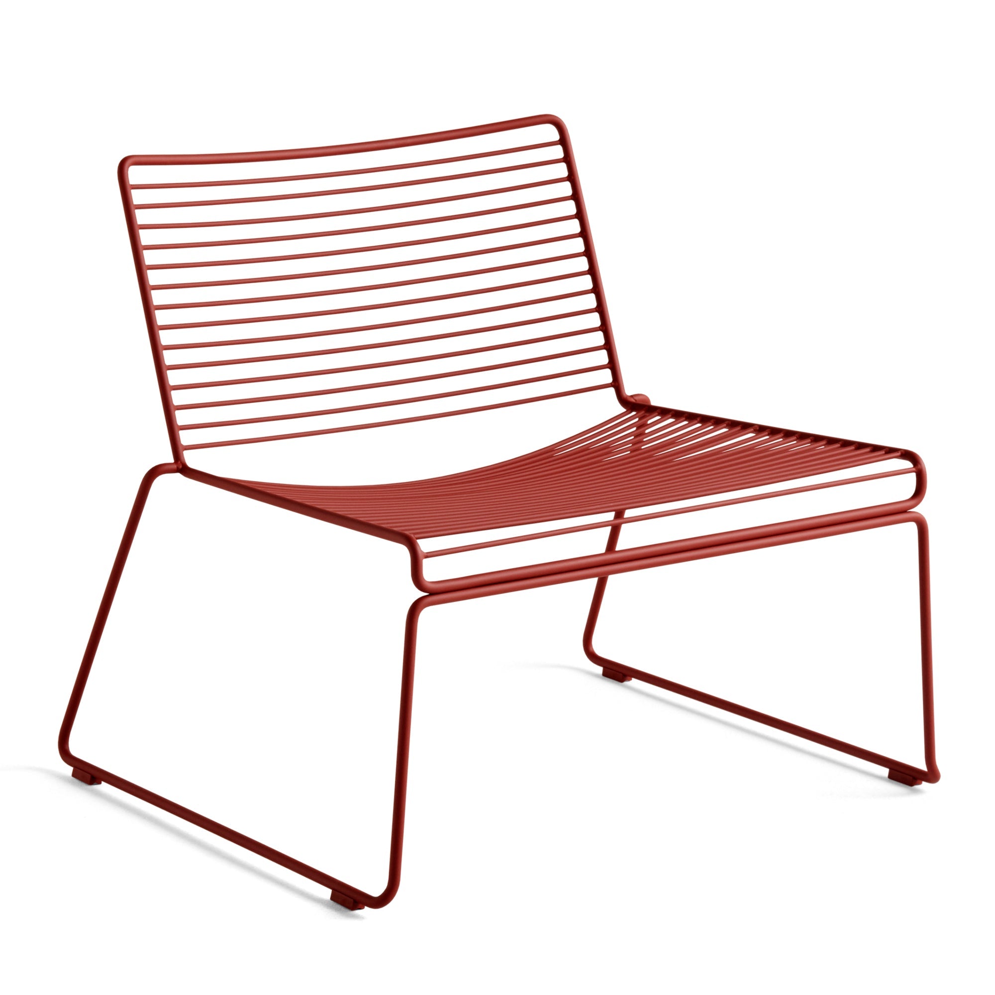 HAY Hee Lounge Chair ruosteenpunainen - Laatukaluste