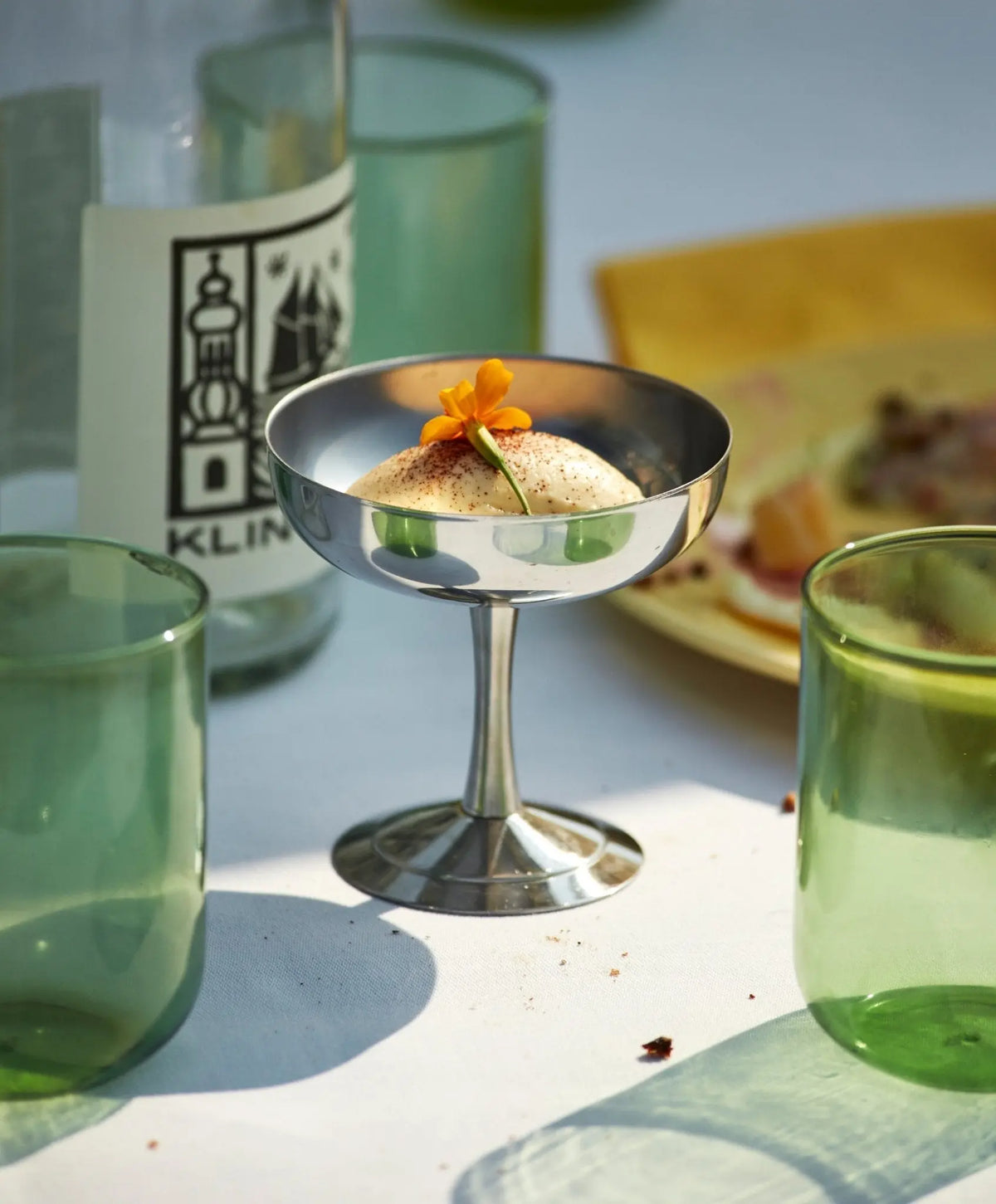 HAY Italialainen jäätelökuppi teräs - Laatukaluste