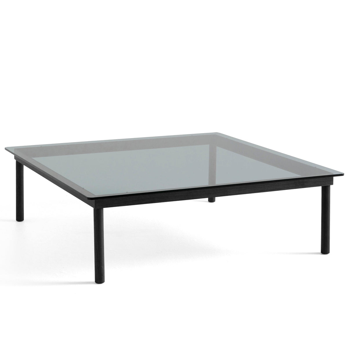 HAY Kofi 120x120 sohvapöytä musta/harmaa - Laatukaluste