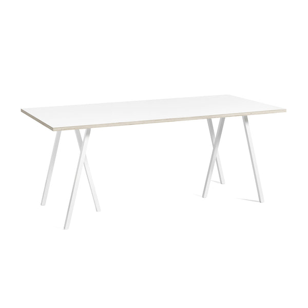 HAY Loop Stand pöytä 180x87 valkoinen - Laatukaluste