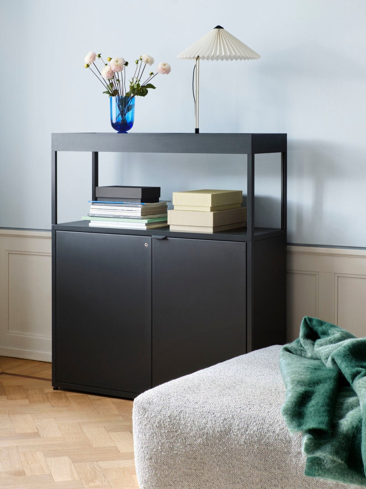 HAY Matin pöytävalaisin L valkoinen - Laatukaluste