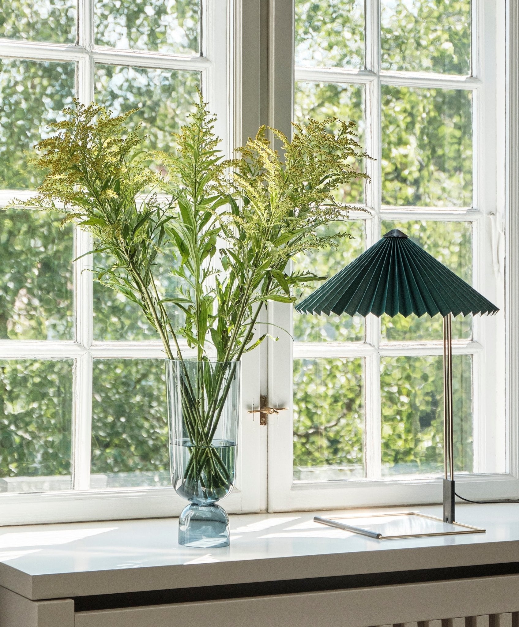 HAY Matin pöytävalaisin L vihreä - Laatukaluste