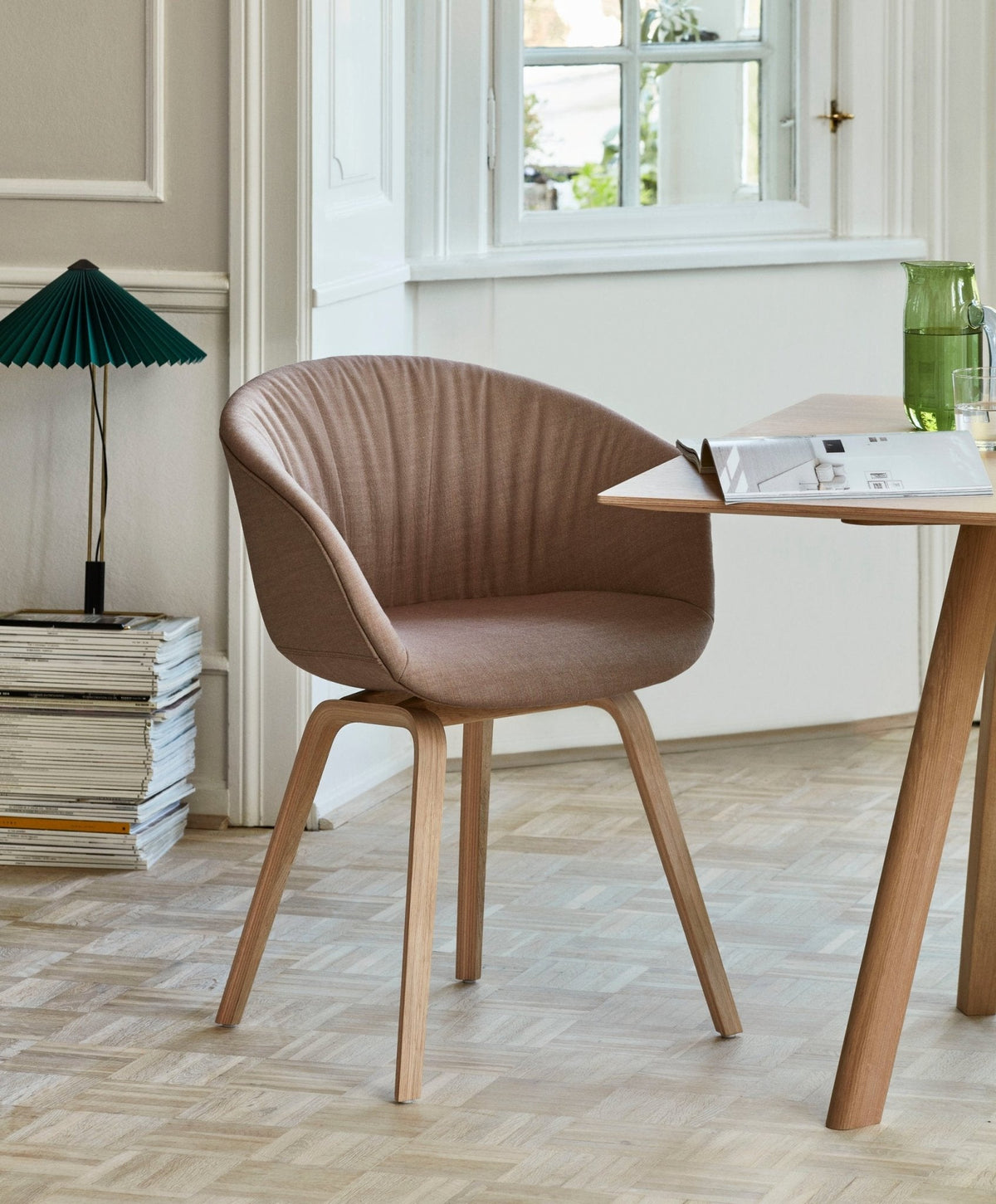 HAY Matin pöytävalaisin L vihreä - Laatukaluste